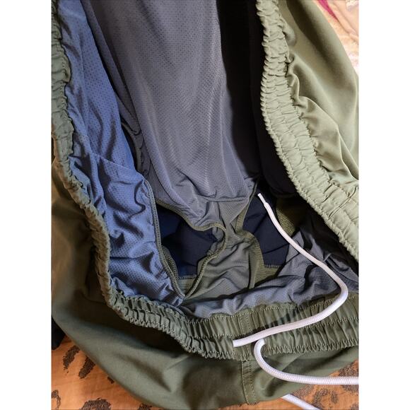 Duluth Trading Men’s Swim Trunks Size 3XL Blue Green Shorts - Picture 4 of 6